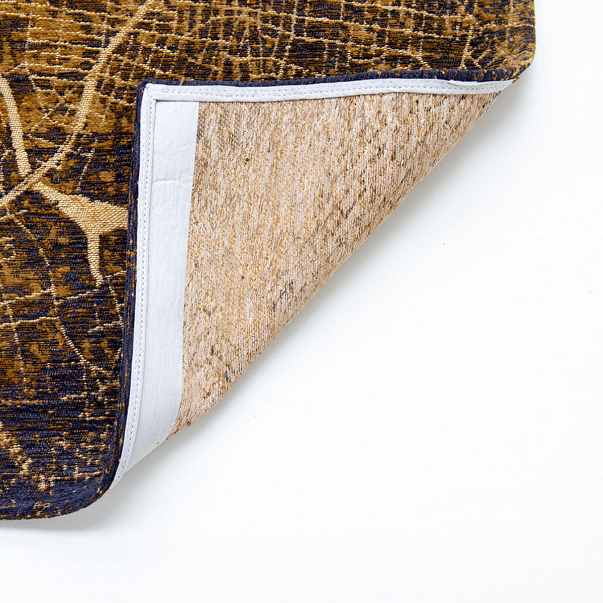TEPPICH Gatsby Gold Cities New York 240/340 cm - Gelb, Kunststoff/Textil (240/340cm) - Louis De Poortere