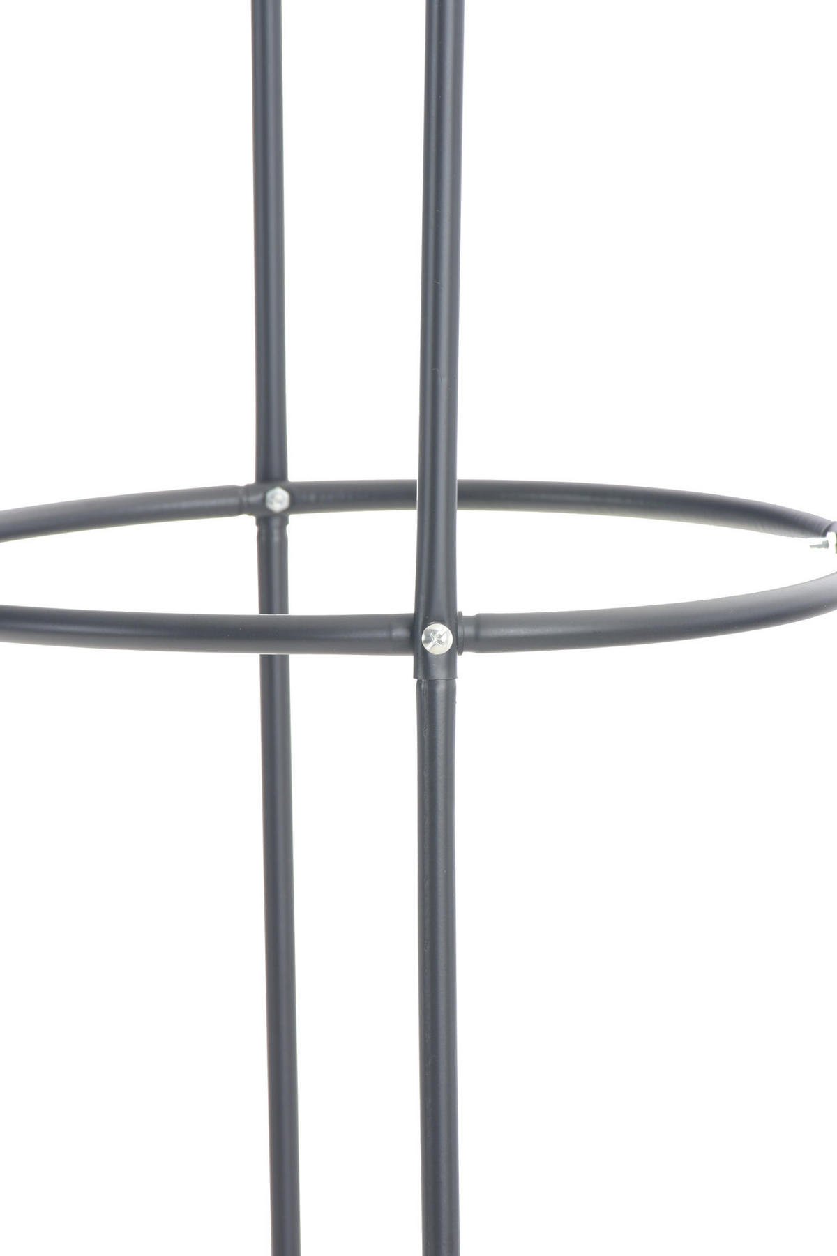 RANKGITTER 2 Metall Schwarz - Schwarz, Metall (38/190/38cm) - CLP