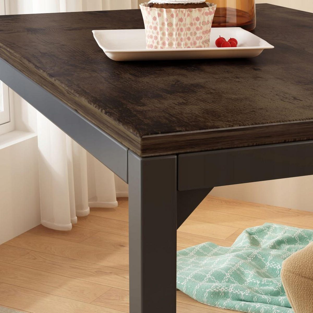 COUCHTISCH, braun 40/40/60 cm - Dunkelbraun, Holzwerkstoff (40/40/60cm) - Rebiko