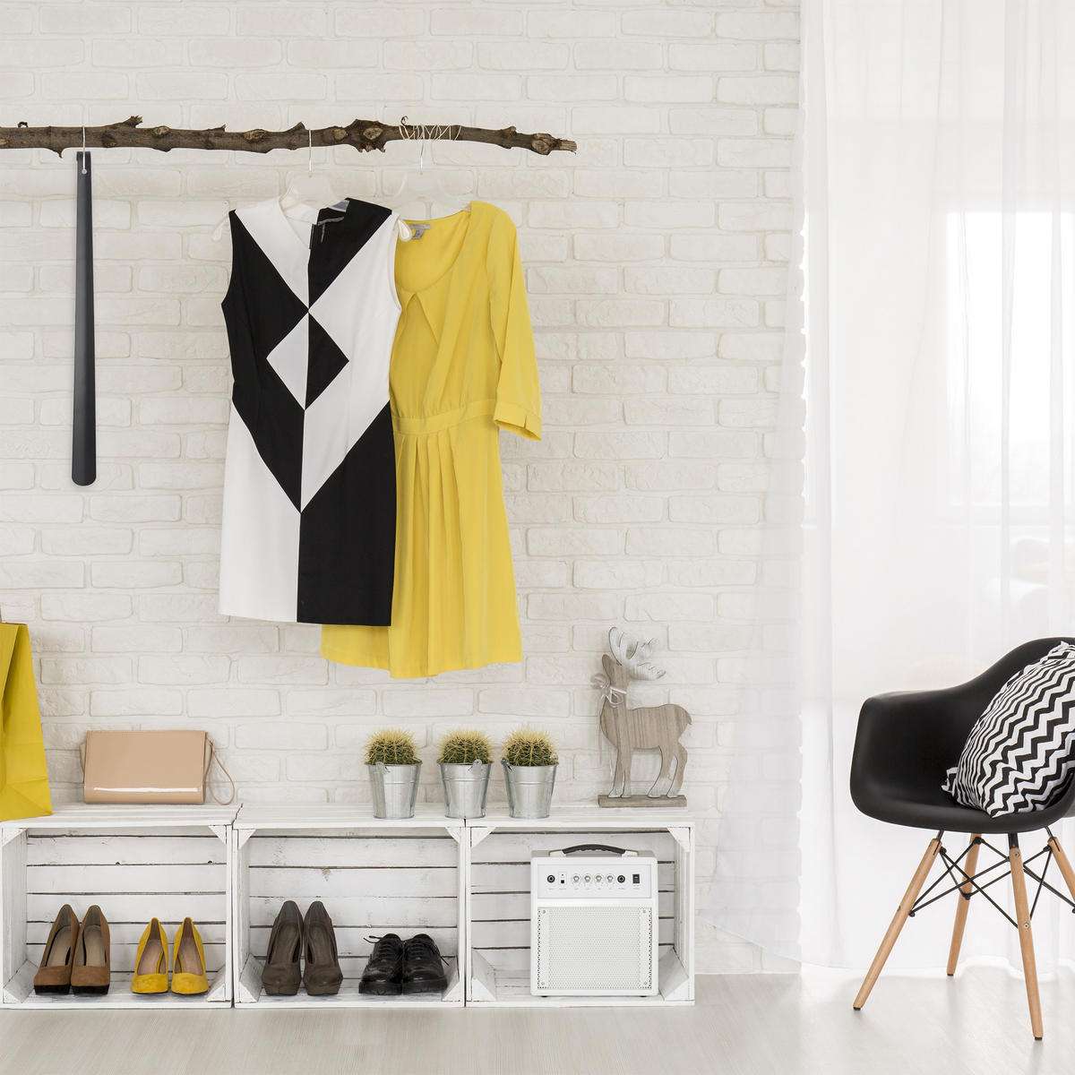 SCHUHLÖFFEL - Schwarz, Metall (4/60/4cm) - Relaxdays