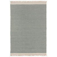 WOLLTEPPICH Kim Mint 160x230 cm - Mintgrün, Textil (160/230cm) - benuta Pure