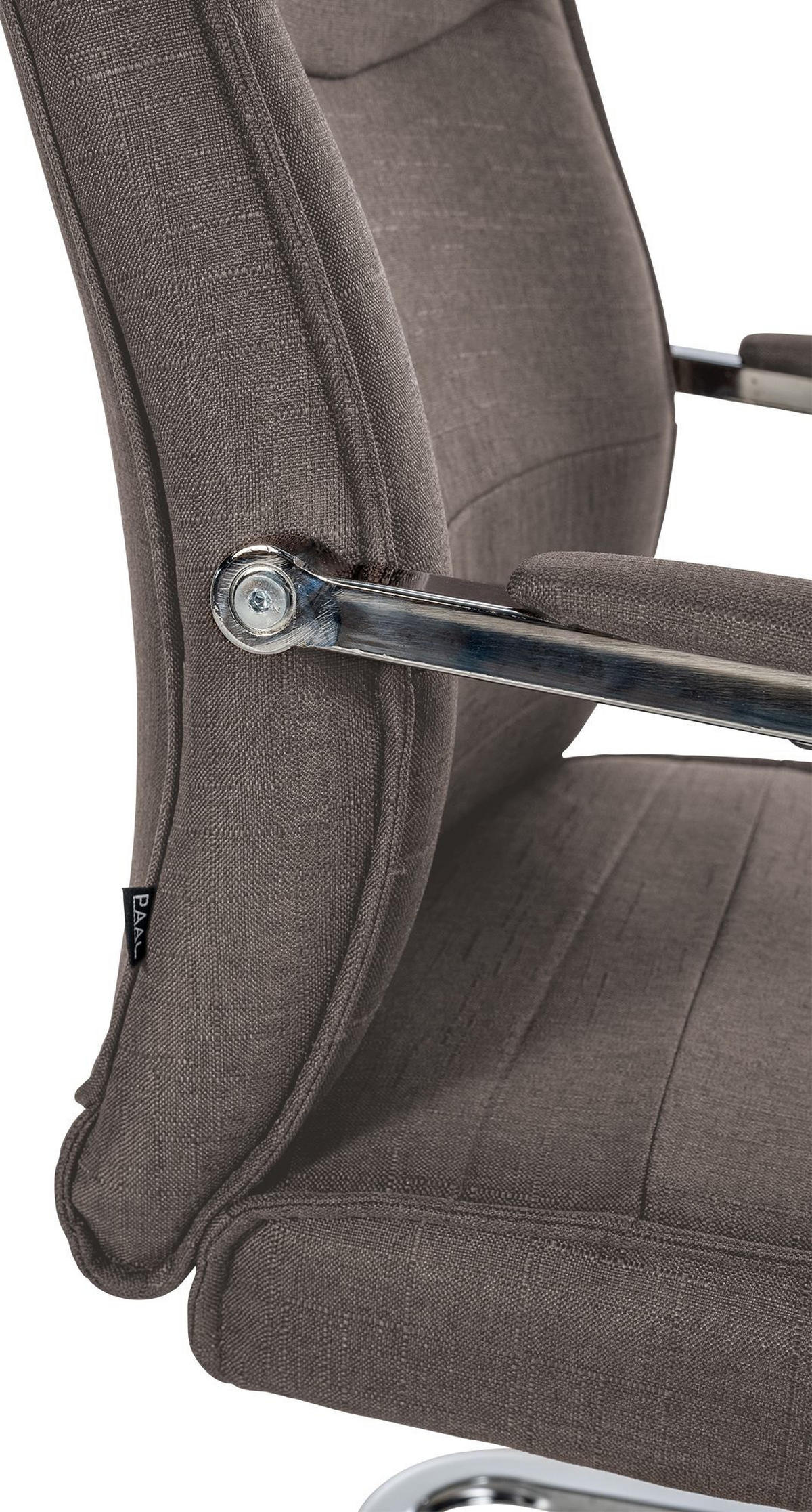 SCHWINGSTUHL Stoff Dunkelgrau - Dunkelgrau, Textil/Metall (55/88/60cm) - CLP