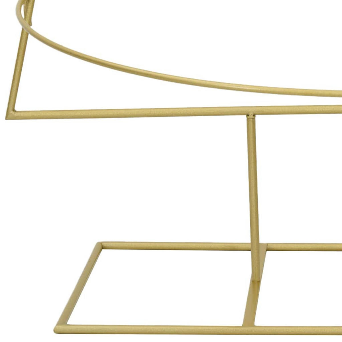 WEIHNACHTSBAUM Metall Gold 180 Cm Pulverbeschichteter Stahl - Goldfarben, Metall (180cm) - vidaXL