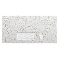 SCHREIBTISCHUNTERLAGE 100x50 cm Weiß - Weiß, Kunststoff (100/50/1.6cm) - Wallfluent