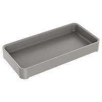 BESTECKEINSATZ Lis Grau - Grau, Kunststoff (19.1/4.8/38.1cm) - Mömax