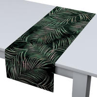 TISCHLÄUFER Velvet, grün, 40x130 cm - Grün, Textil (40/130cm) - Dekoria