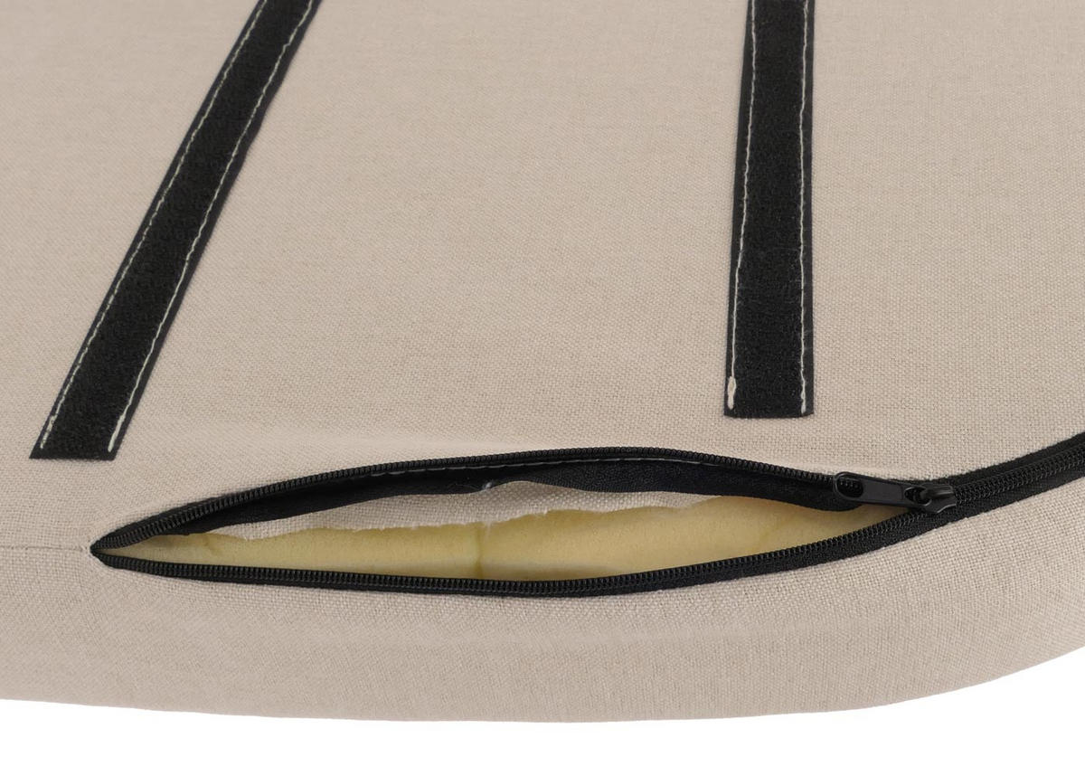 ESSZIMMERSTUHL Beige 2er-Set - Beige, Textil (50/92/60cm) - MCW