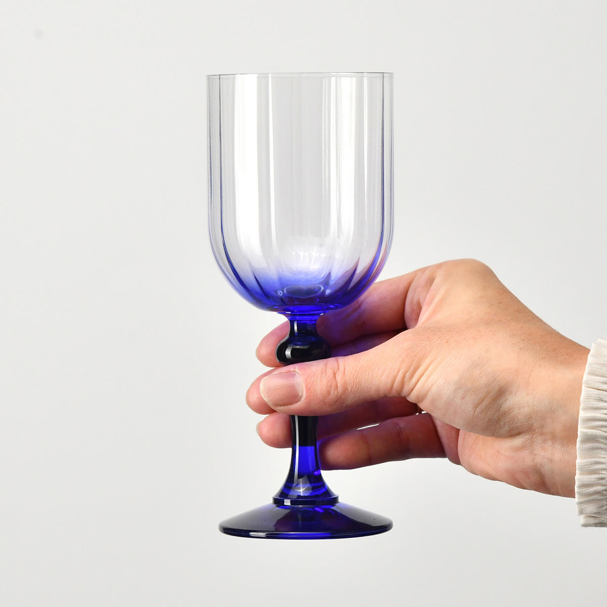 WEINGLÄSER, 2er-Set, 300 ml - Dunkelblau, Glas (0.3L) - Krosno Glass