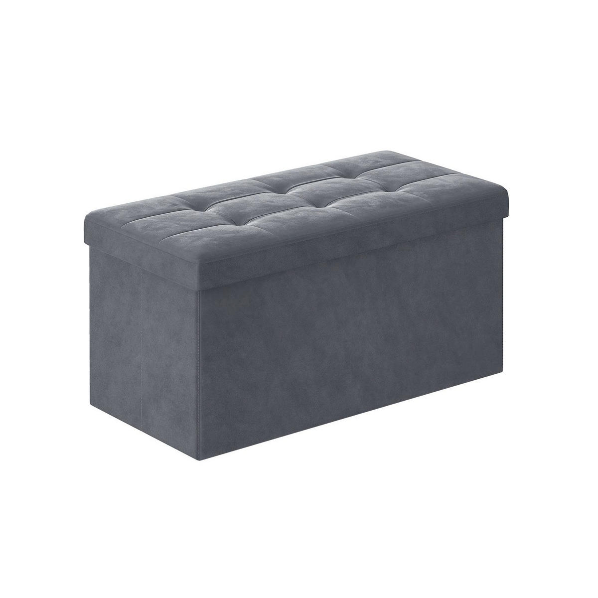 SITZBANK LUSAKA - Grau, Holzwerkstoff (76/38/38cm) - Hansiro