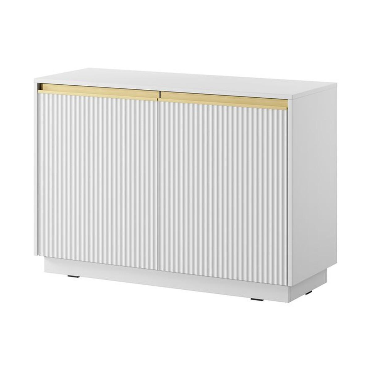 KOMMODE – 104 cm – Royal – Weiß - Weiß, Holzwerkstoff (103.5/71.4/39cm) - hi-markt