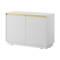 KOMMODE – 104 cm – Royal – Weiß - Weiß, Holzwerkstoff (103.5/71.4/39cm) - hi-markt