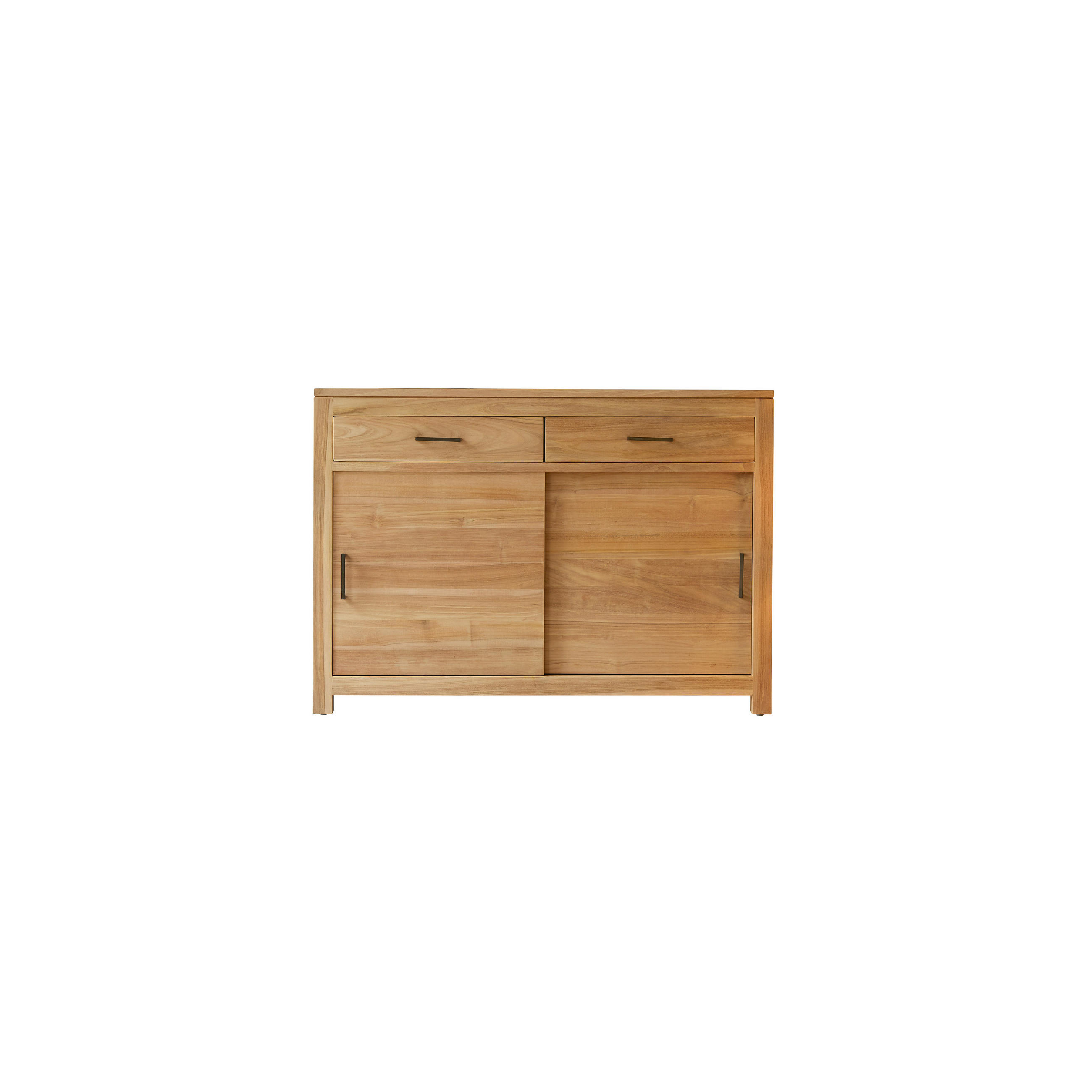 SIDEBOARD Maë Natur aus Teak - Naturfarben, Holz (120/85/45cm) - Tikamoon