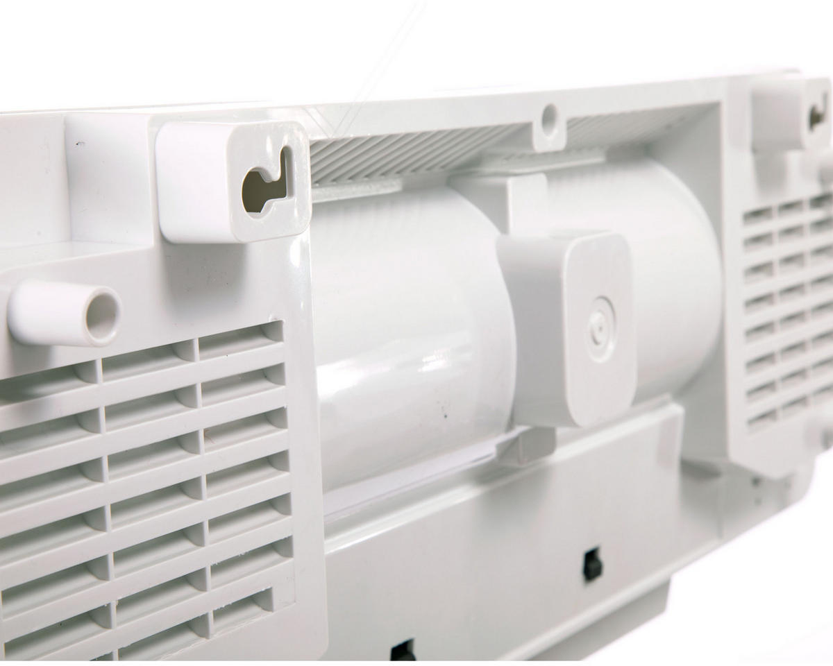 SPLIT-WANDHEIZUNG Weiß mit Fernsteuerung und Programmierung 2000 W - Weiß, Kunststoff (54/19/13cm) - Purline