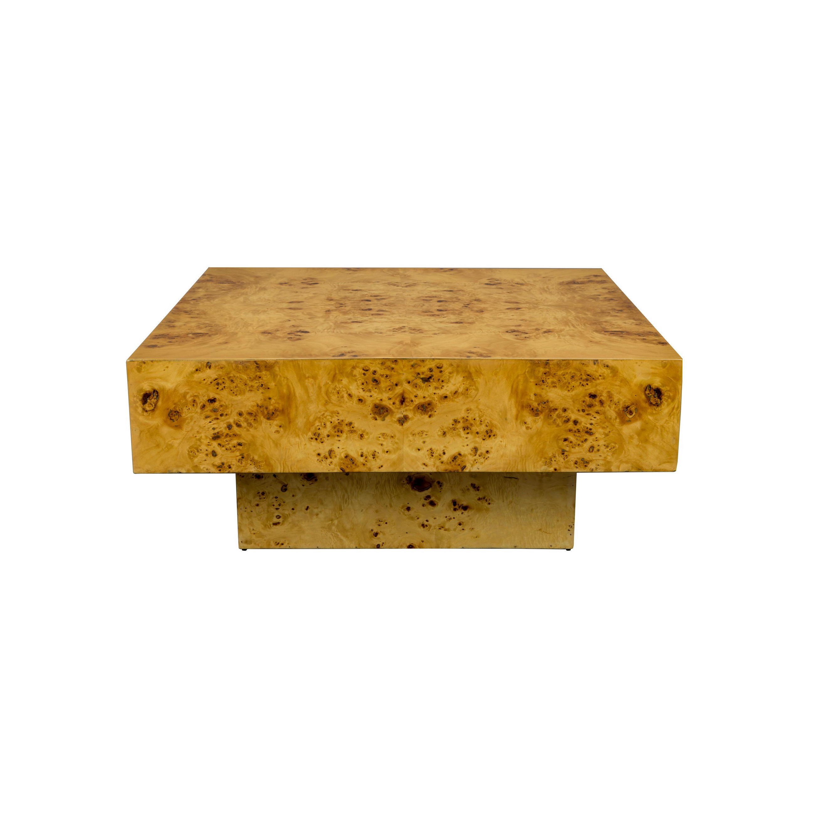 COUCHTISCH Quinn 90x90 cm Natur - Naturfarben, Holz (90/90/39cm) - Dutchbone