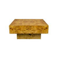 COUCHTISCH Quinn 90x90 cm Natur - Naturfarben, Holz (90/90/39cm) - Dutchbone