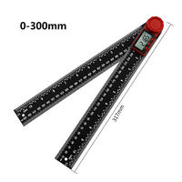 MESSLINEAL – mit großem LCD-Bildschirm (300 mm) - Multicolor, Kunststoff (32/3.5/1cm) - DCA
