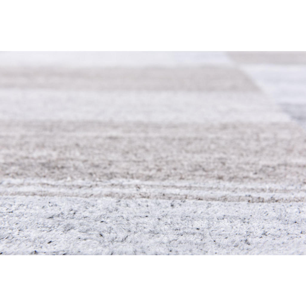 Thumbnail - Theko Viskoseteppich, Braun, Textil, Patchwork, Rechteckig, 250x350 cm, für Fußbodenheizung geeignet, Teppiche & Böden, ...