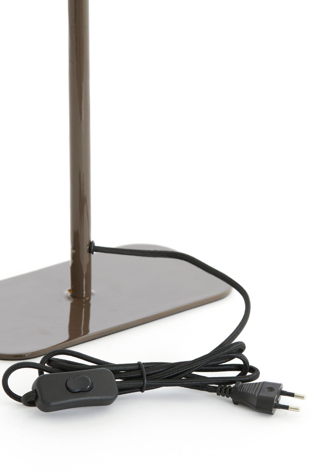 TISCHLAMPE Elenie Braun 25/13/48 cm - Braun, Metall (25/13/48cm) - Light & Living