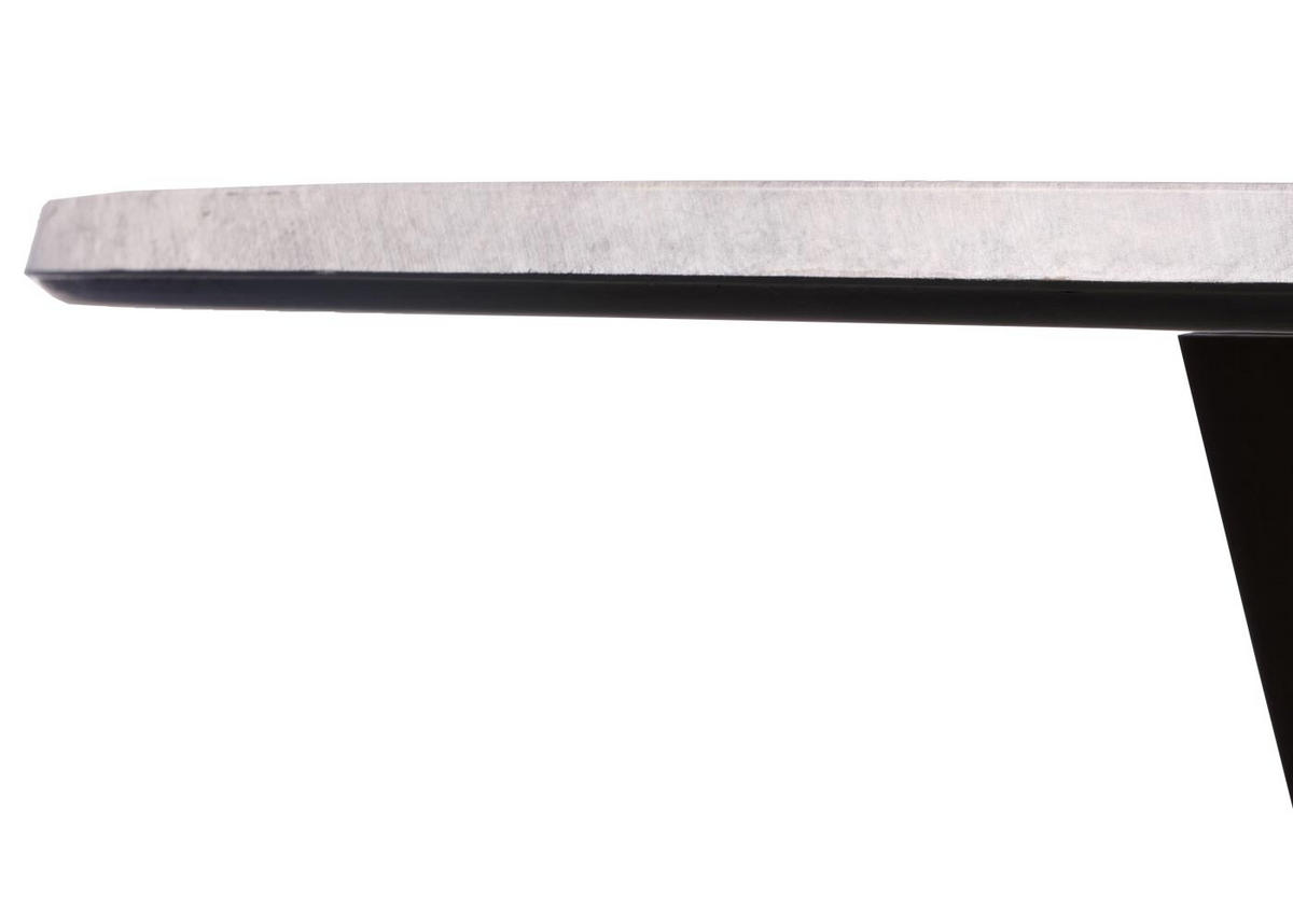 BISTROTISCH -S okrúhly svetlošedý - svetlosivá, drevo (92/92/76cm) - MCW