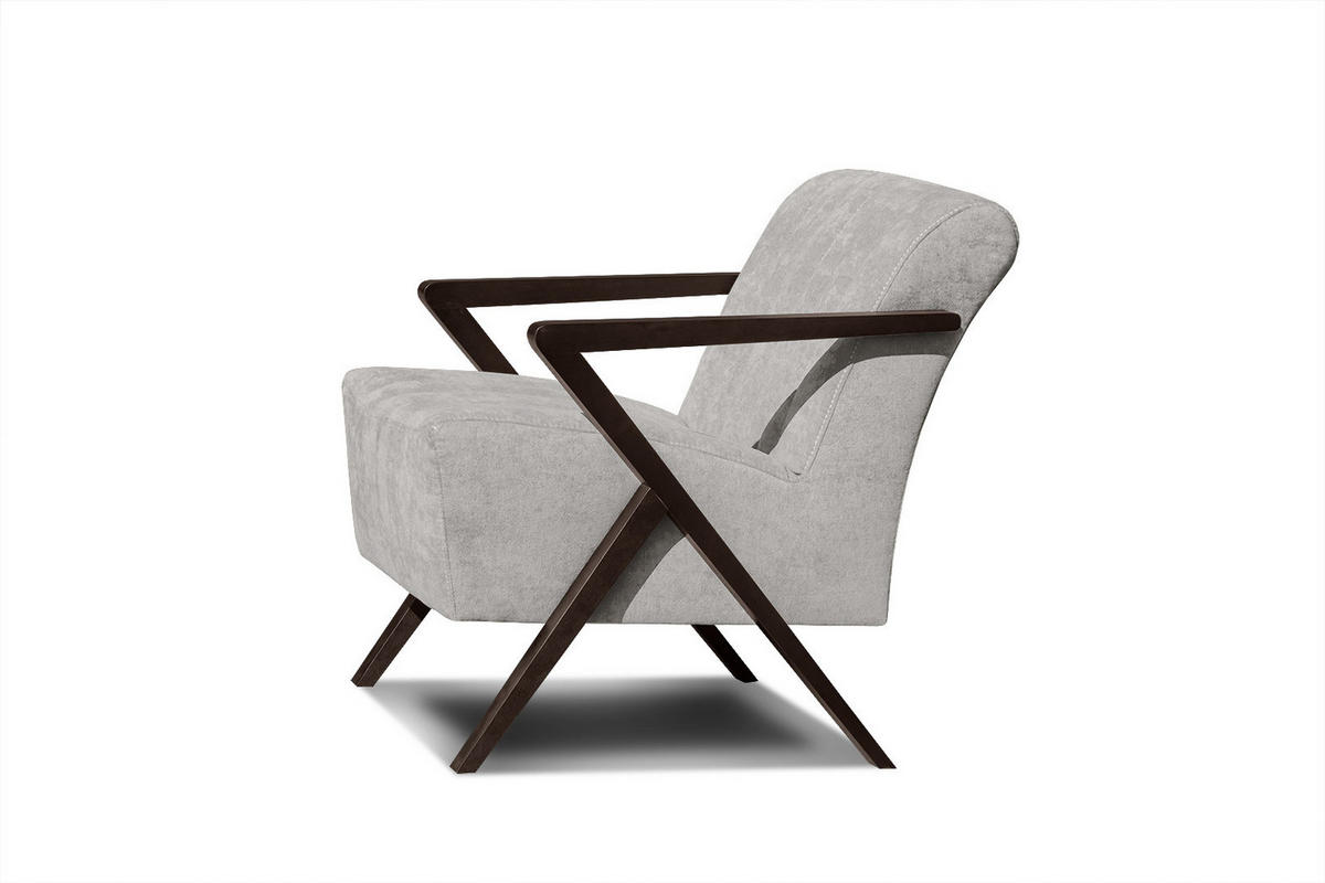 SESSEL LEBRON, beige - Beige, Holzwerkstoff/Textil (65/82/79cm) - Courtois Laville