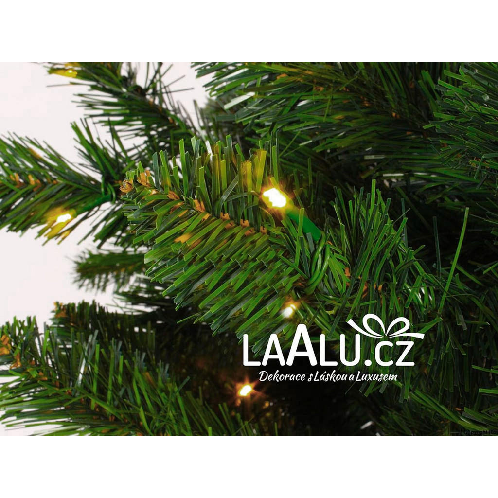 Thumbnail - Laalu Halber, Grün, Kunststoff, Tanne, 180 cm, Dekoration, Weihnachtsdekoration, Weihnachtsbäume & Zubehör