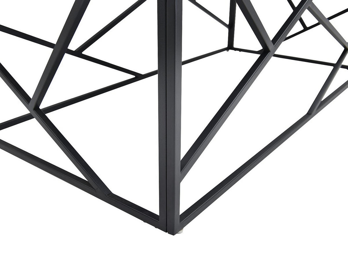 COUCHTTISCH nicht ausziehbar - 120 cmcm x 60 cmcm - Keramik - Schwarz - MELRONE - Schwarz, Keramik (60/120/40.5cm) - Vente-Unique
