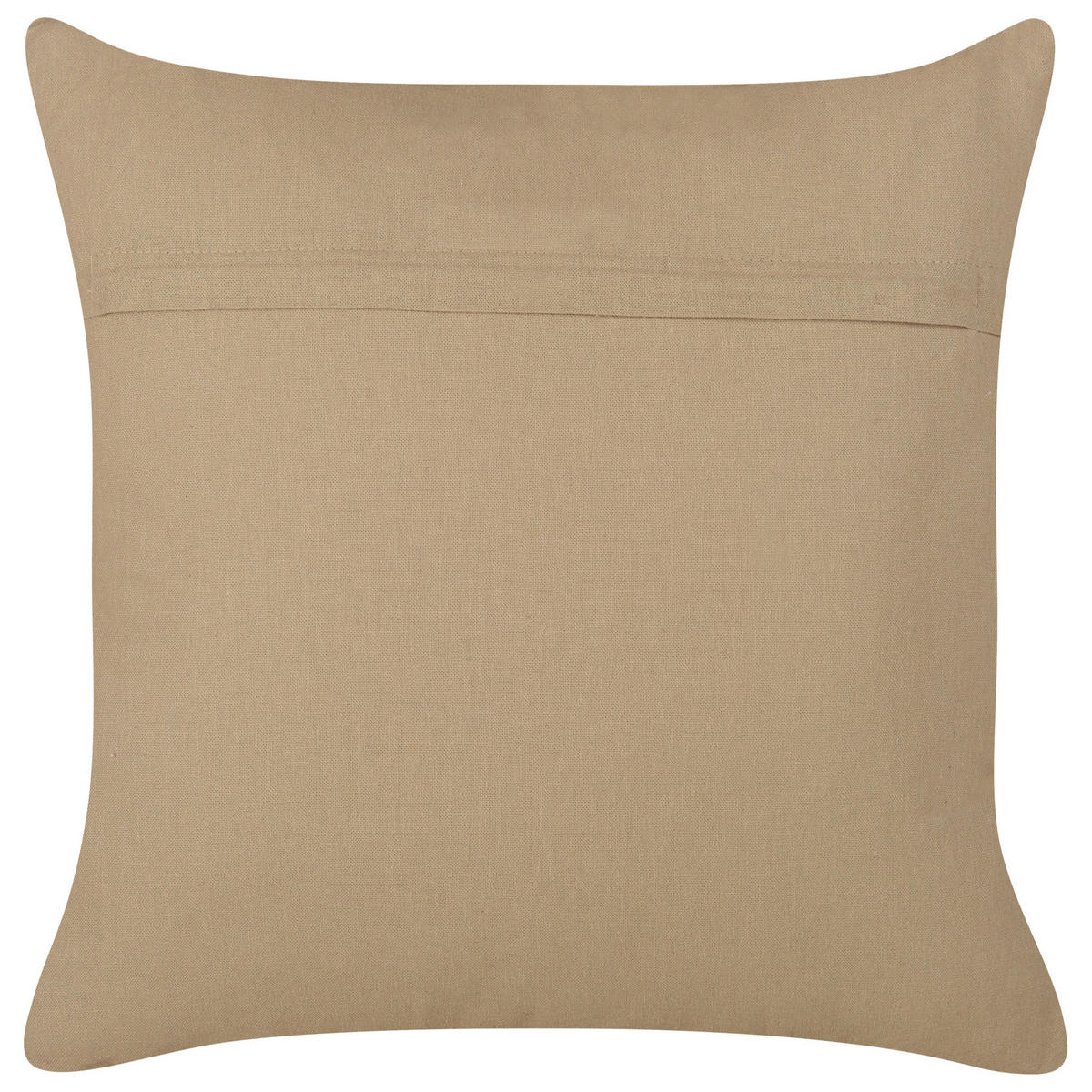 DEKOKISSEN 2er-Set Beige 45/45 cm Collomia - Beige, Textil (45/45cm) - Beliani
