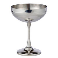 COCKTAILGLAS Manhattan Lounge 260 ml - Silberfarben, Metall (0.26L) - Butlers