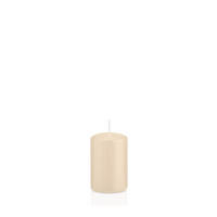 STUMPENKERZEN Creme Ø 48 x 80 mm, 24 Stück - Creme, Paraffin (5/8cm) - Wiedemann Kerzen