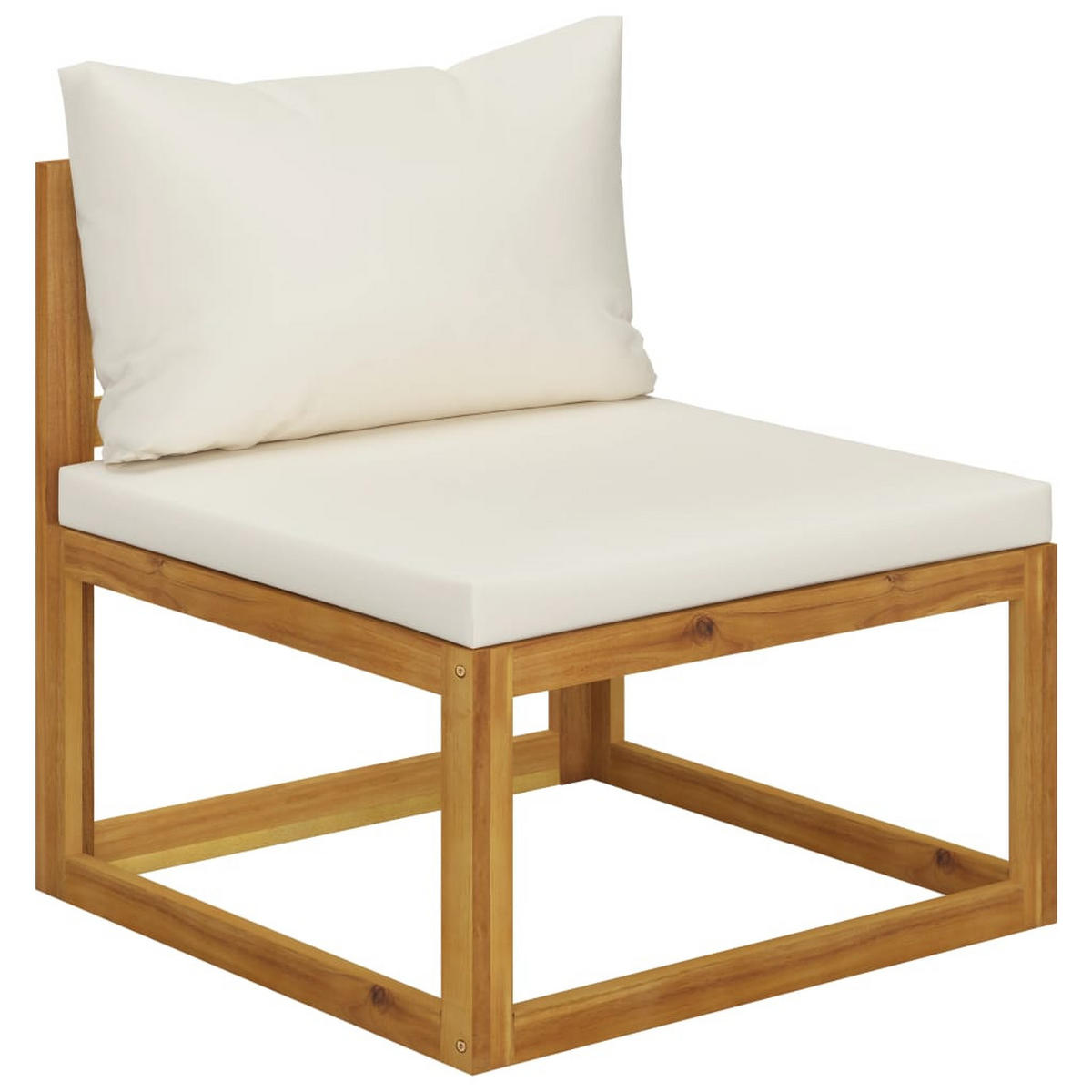 GARTENSET Remington 6-teilig - Creme, Holzwerkstoff - Nettlife