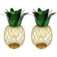 LED AUSSENLEUCHTE Solarleuchte 2er Set - Multicolor, Metall (20/20/28cm) - Globo Lighting