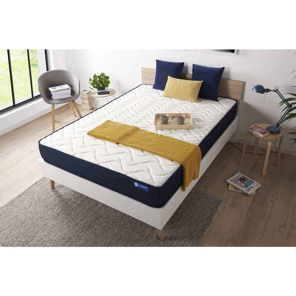 Thumbnail - Actisom Matratze, Weiß, Textil, H1, 100x210 cm, Oeko-Tex® Standard 100, Schlafzimmer, Matratzen Shop, Matratzen