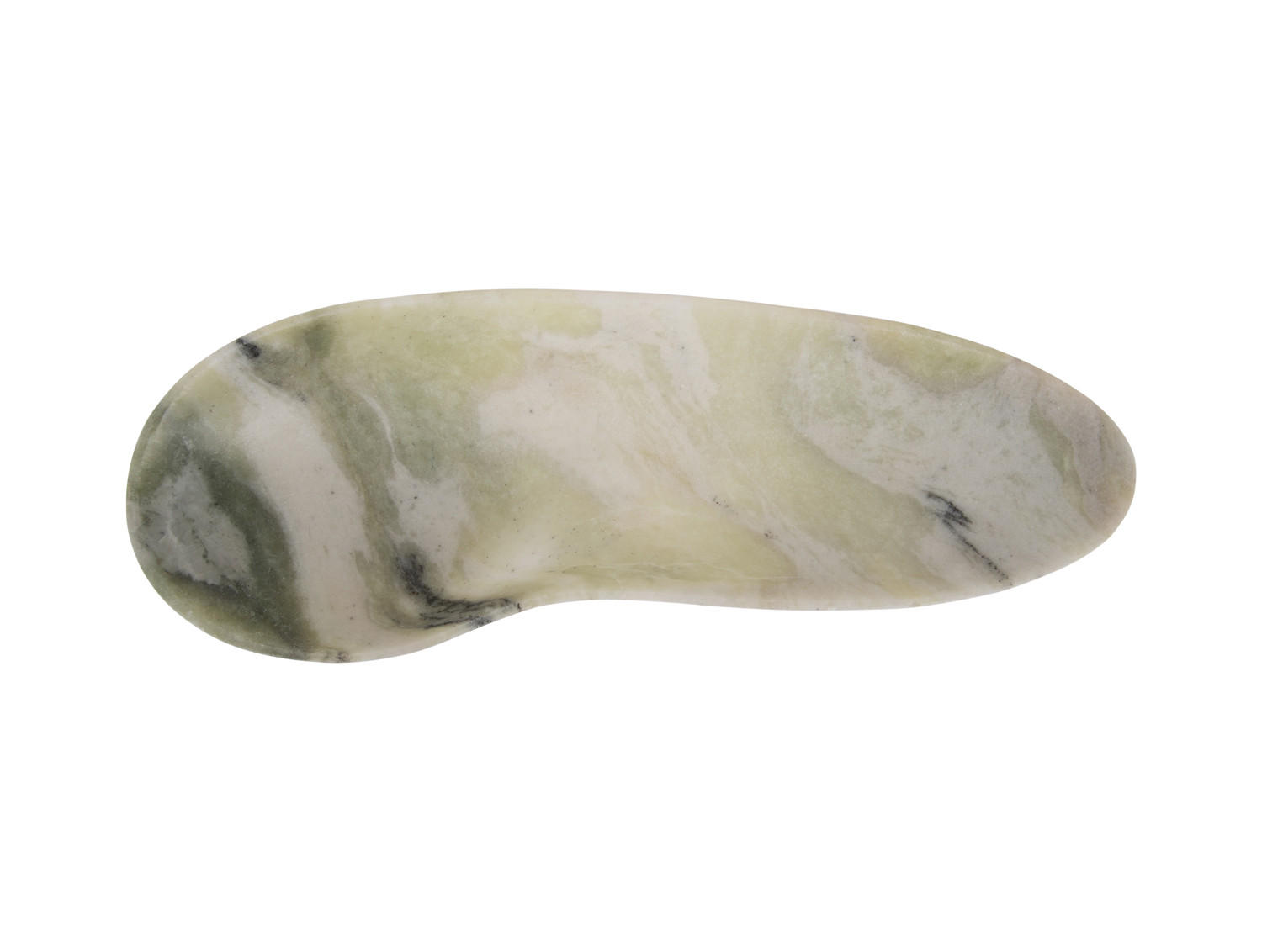 SCHALE Organic 37/13/7 cm - Grün, Naturmaterialien (7cm) - Present Time