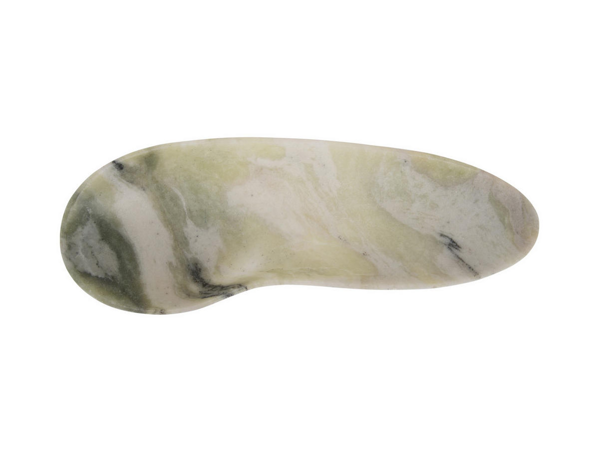 SCHALE Organic 37/13/7 cm - Grün, Naturmaterialien (7cm) - Present Time