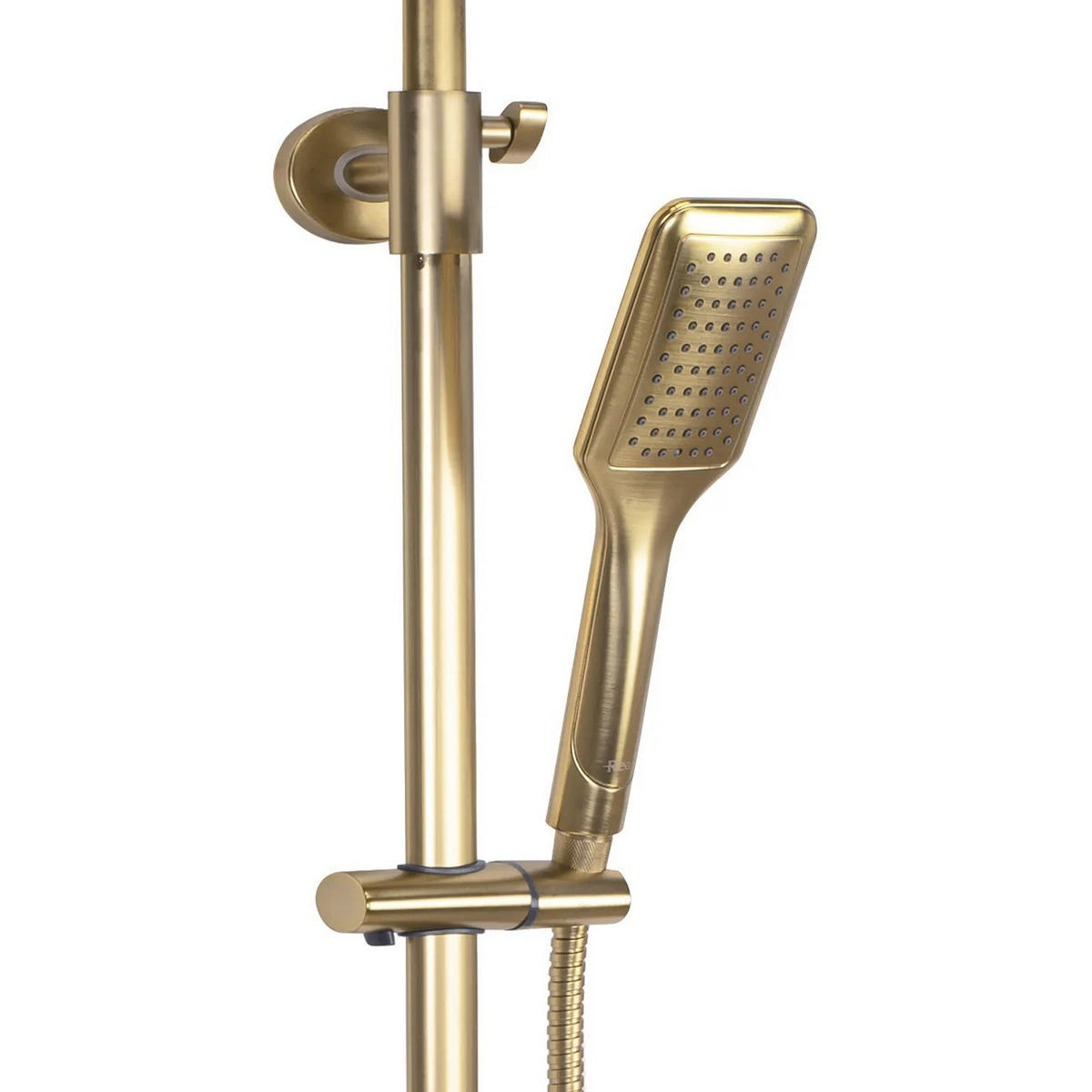 DUSCHSET Rea Tom Brush Gold - Goldfarben, Metall (27.5/120/39cm) - REA