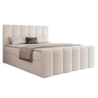 BOXBETT mit Topper 200x200 Weiß - Weiß, Holzwerkstoff (200/200cm) - Compleo24