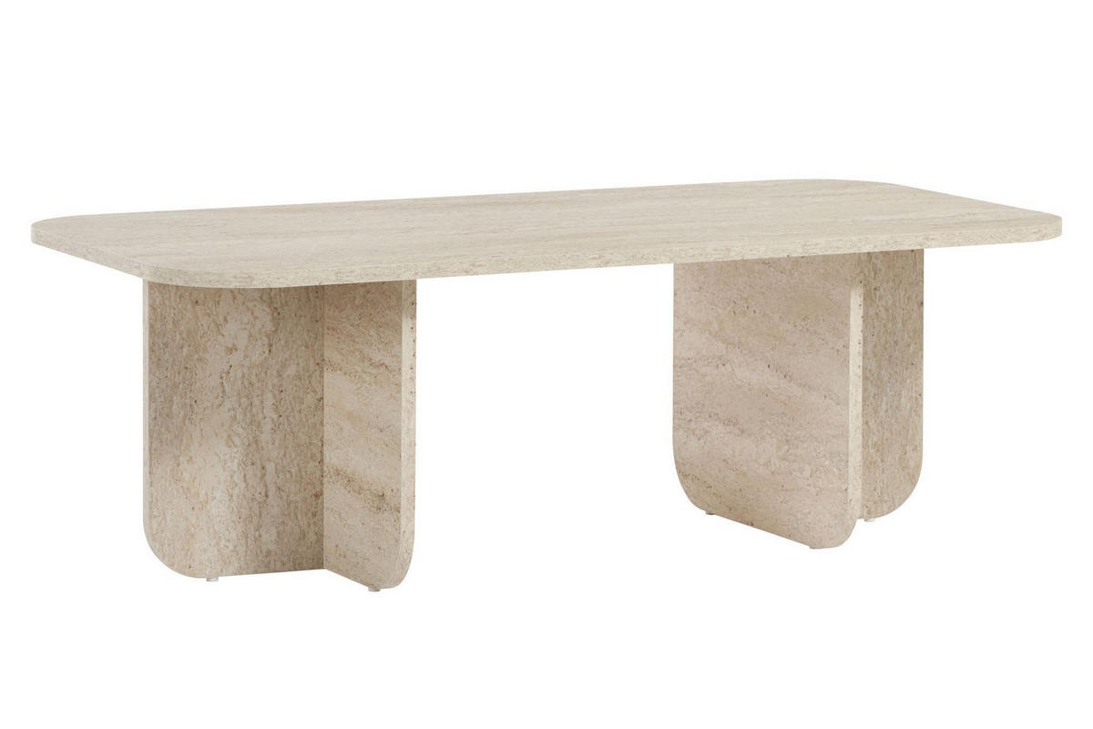 COUCHTISCH akira beige - Beige, Holz (120/60/41cm) - Habitat Garten