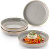PASTASCHALEN RIO PERLGRAU - 4 teilig aus Steingut - Grau, Keramik (17cm) - Sänger