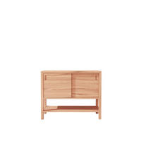 SIDEBOARD Anton Natur aus Teak - Naturfarben, Holz (100/80/40cm) - Tikamoon