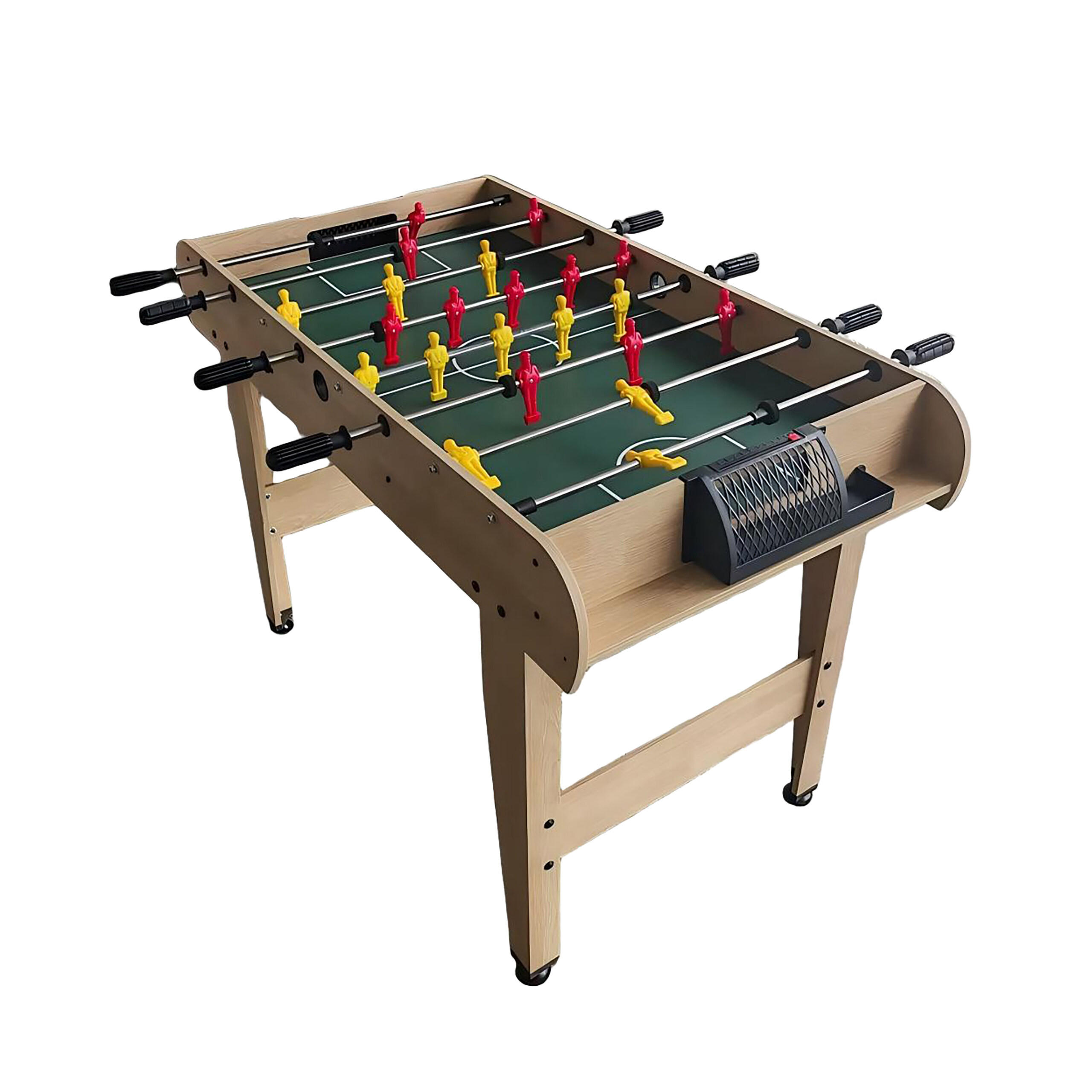 Relaxdays Tischkicker Mehrfarbig 122x61 cm