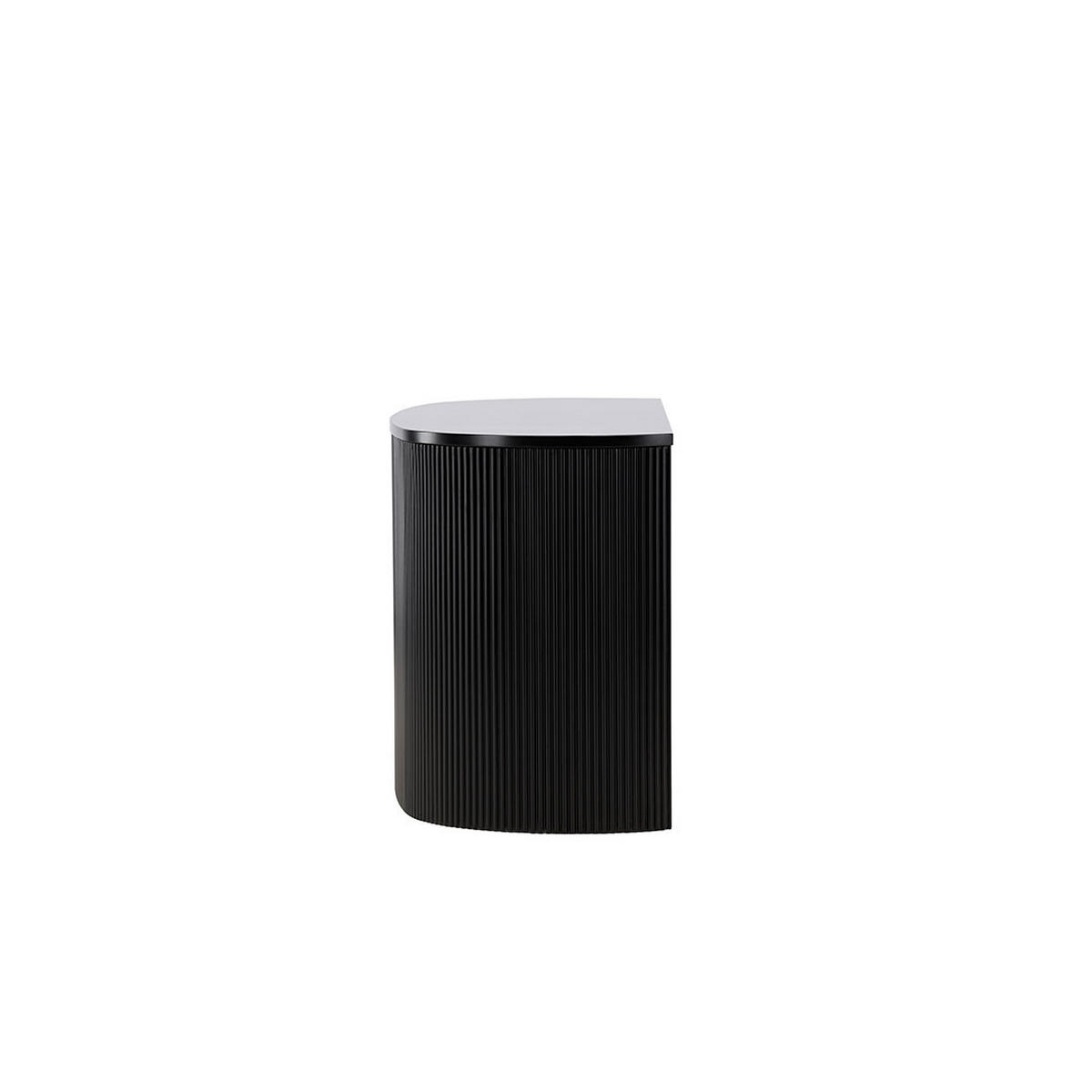 KONSOLENTISCH, Loca, Schwarz, MDF, 45 x 120 x 60 cm - Schwarz, Holzwerkstoff (120/45/60cm) - ebuy24