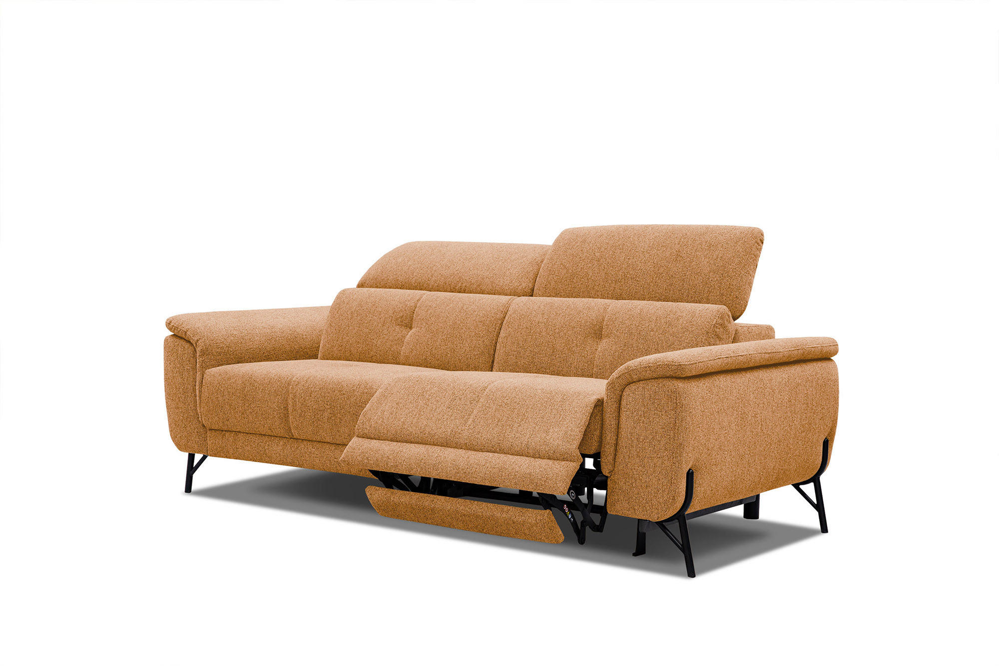 Wozimo Sofa Orange 204x80x108 cm