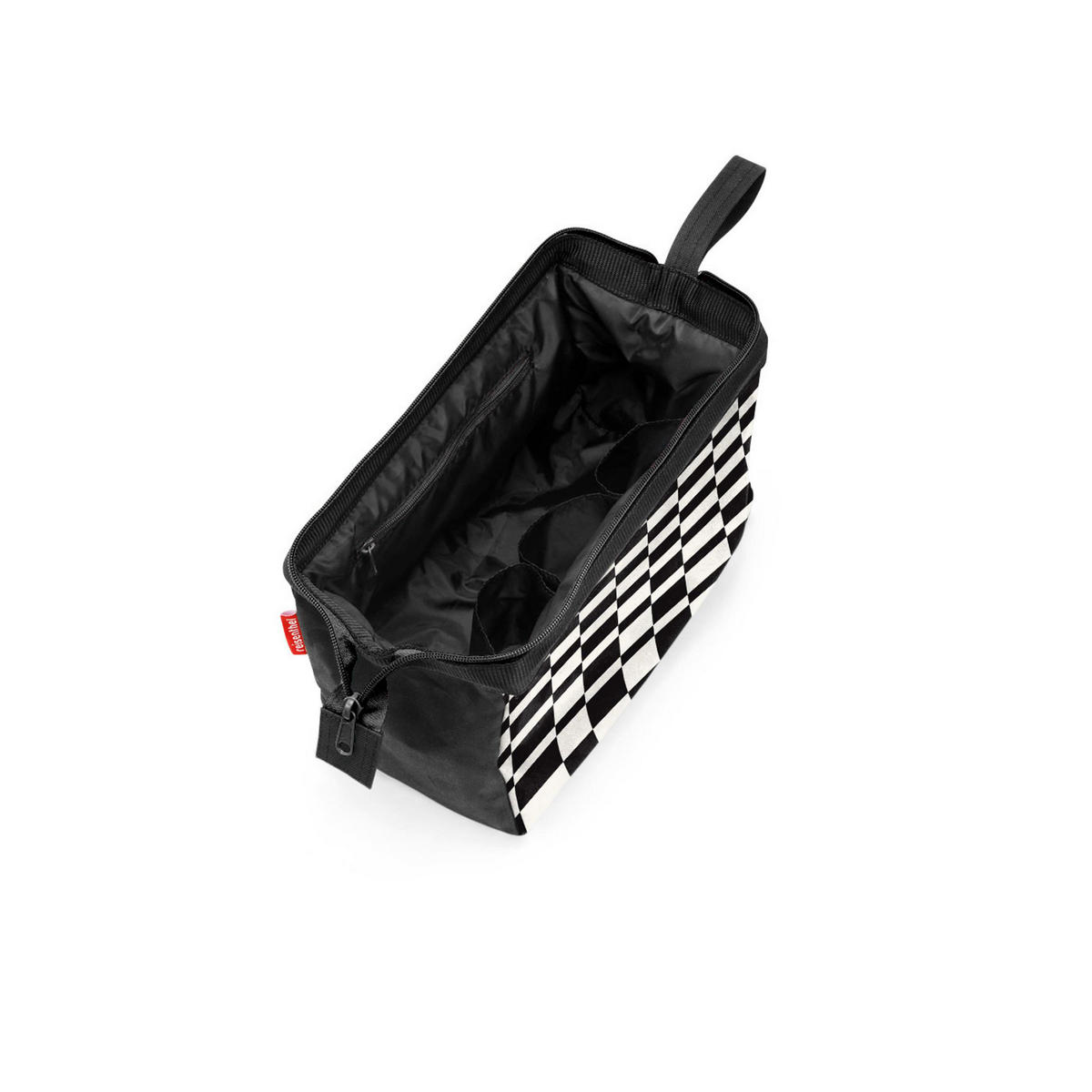 BEAUTYTASCHE "travelcosmetic" - Schwarz/Weiß, Kunststoff (26/18/13.5cm) - Reisenthel