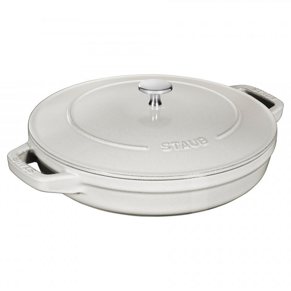 TOPF Grau 30/25/18 cm 405083850 - Grau, Metall (24cm) - Staub