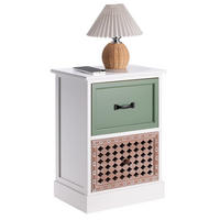 NACHTTISCH FIONA - Braun, Holzwerkstoff (40/56/30cm) - CARO-Möbel