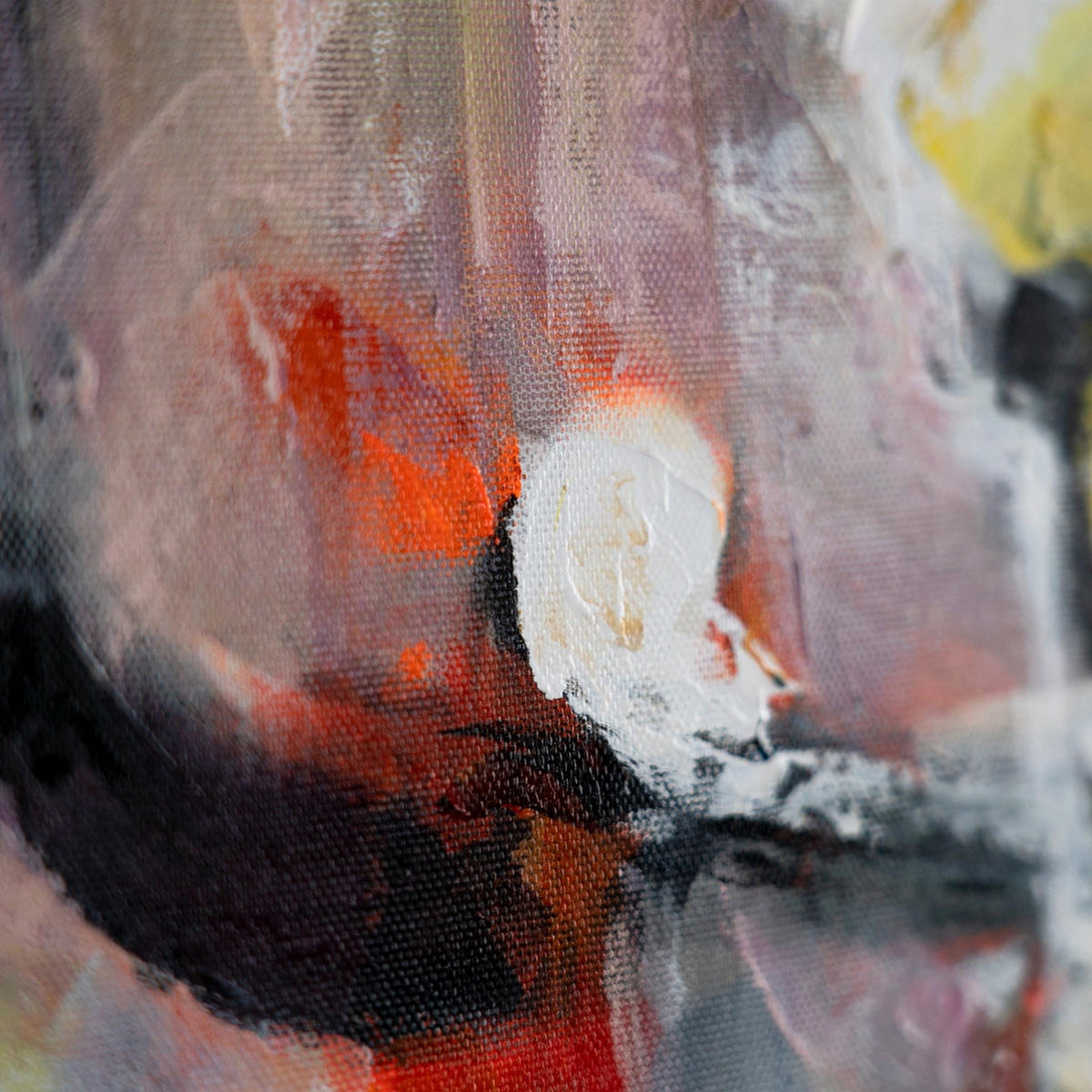 GEMÄLDE Städtische Atmosphäre Schattenfugenrahmen Gelb 60x40 cm - Gelb, Holz (60/40cm) - YS-art gallery