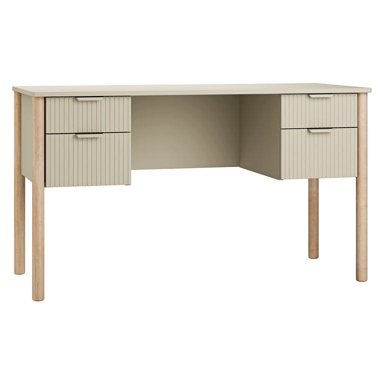 PSACÍ STŮL Miloo Béžová - béžová, kompozitní dřevo (62.5/125/75cm) - Petits-meubles