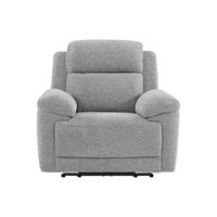 RELAXSESSEL - 1 Person - stoff - grau Keluno - Grau, Textil (110/104/98cm) - Vente-Unique