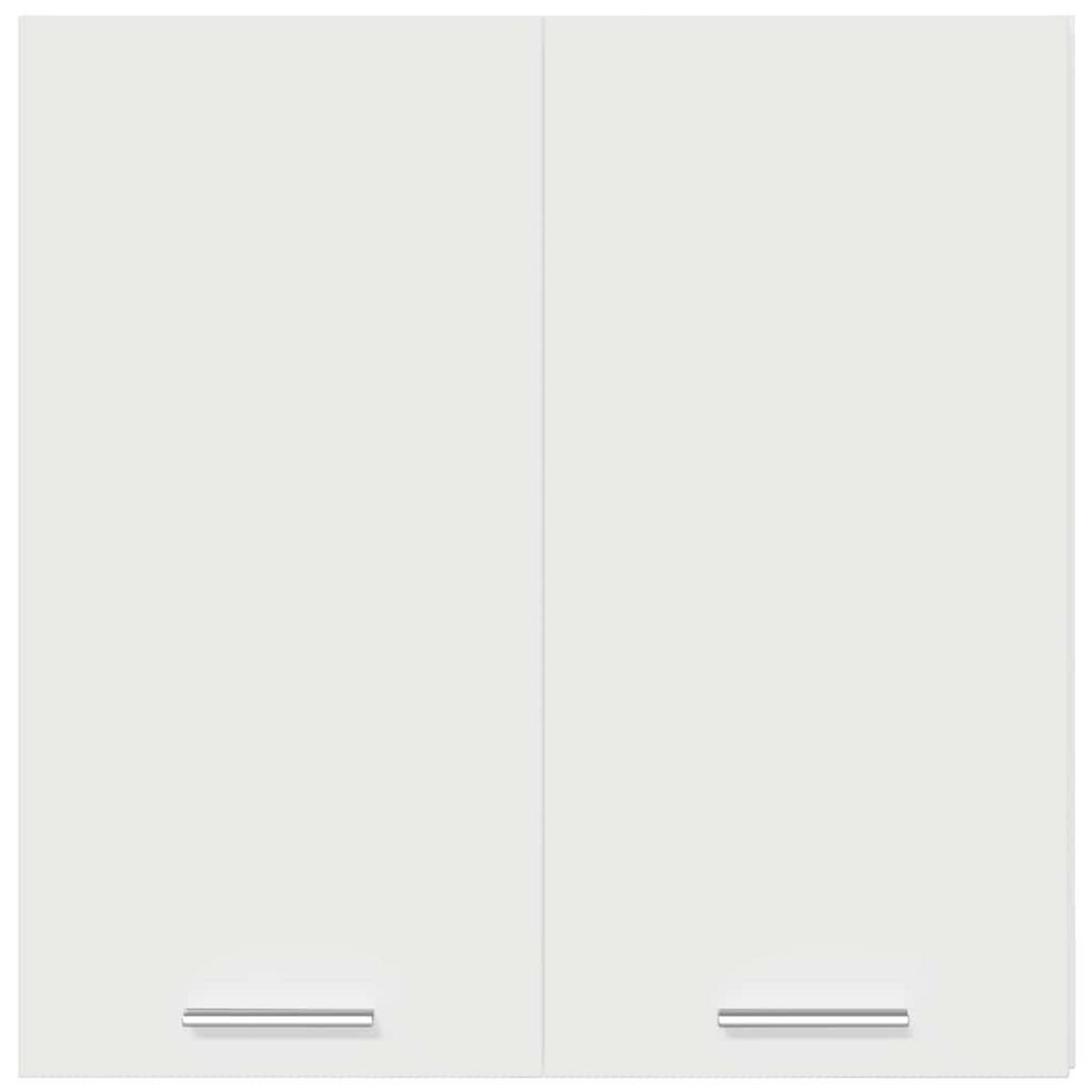 KÜCHENOBERSCHRANK Lyon mit 2 Türen 60/31/60 cm aus Holzwerkstoff Weiß - Weiß, Holz (60/60/31cm) - vidaXL