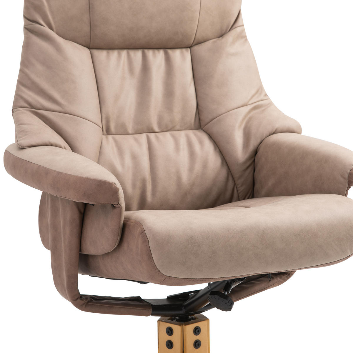 RELAXSESSEL, Fernsehsessel, Braun - Braun, Kunststoff (82.5/109/78cm) - HOMCOM